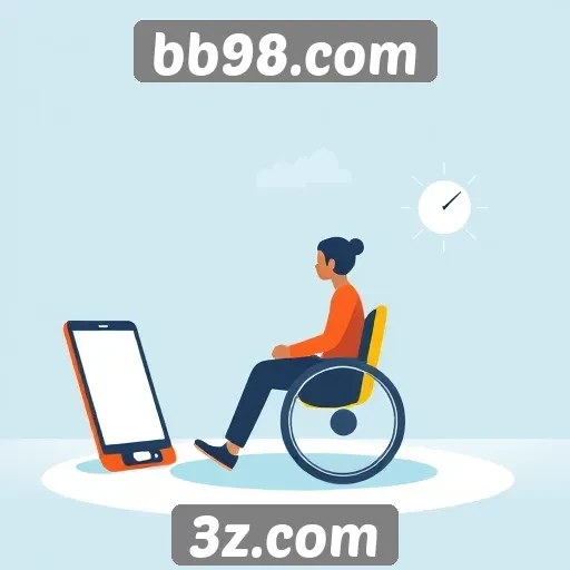 Acessibilidade de dispositivos em bb98.com